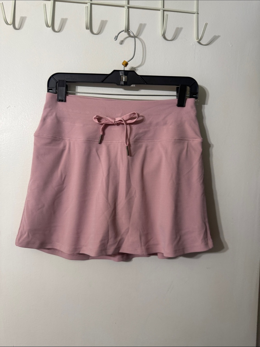 Everyday Pink Drawstring Skort